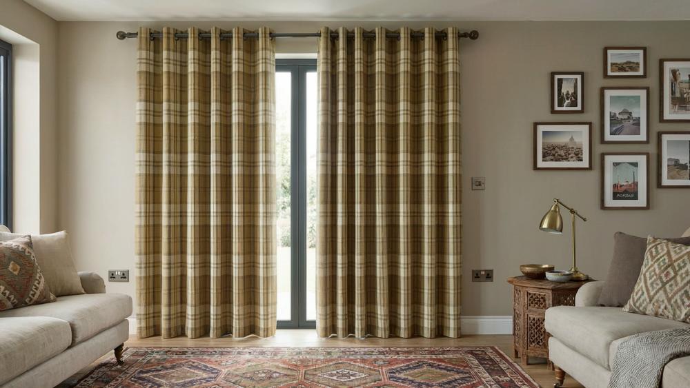 Lewis Made to Measure Curtains Natural 3