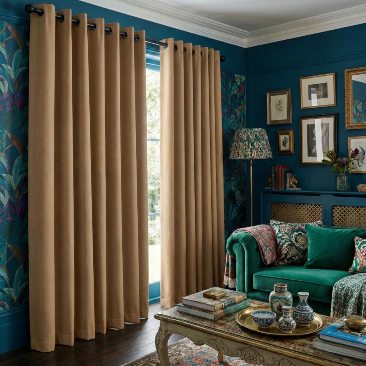 Lisbon Made to Measure Curtains Mink