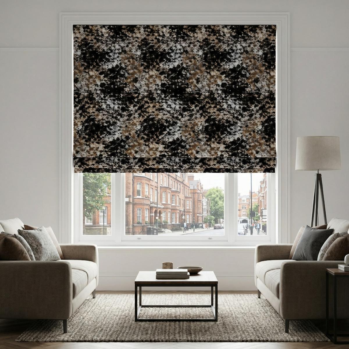 Luxe Made to Measure Roman Blind Plumb