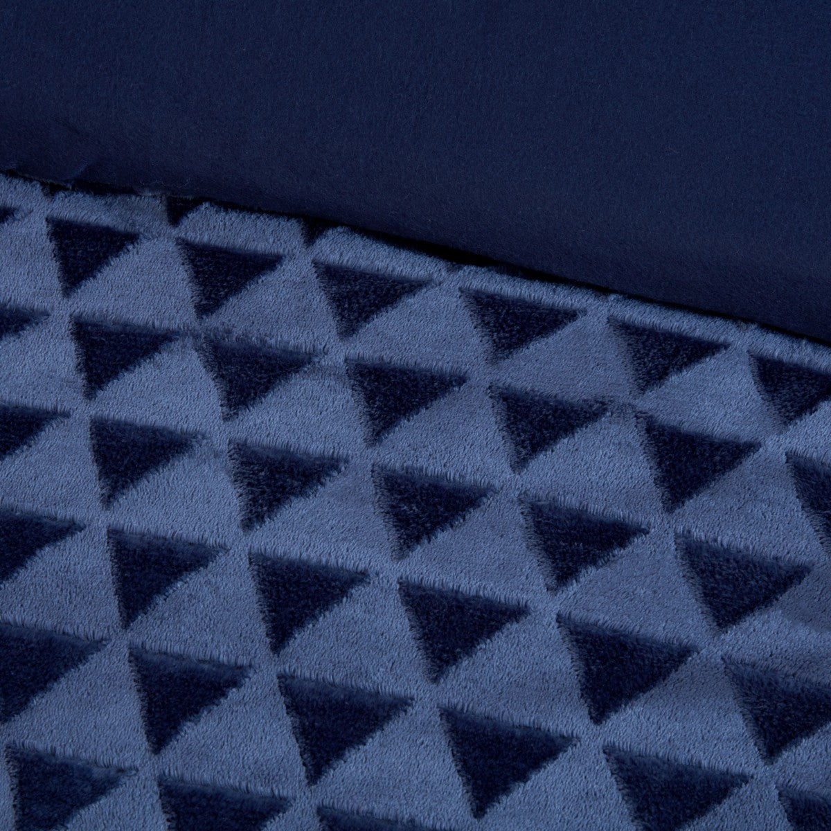 Diamond Cut Teddy Fleece Duvet Cover Set by Rapport Home