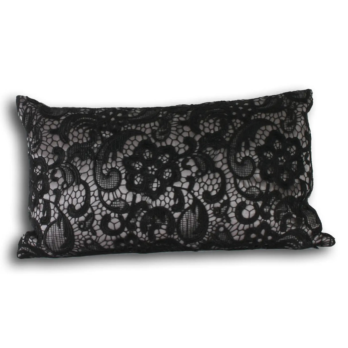 Macrame Cushion Cover 12" x 20" by Riva Home 6