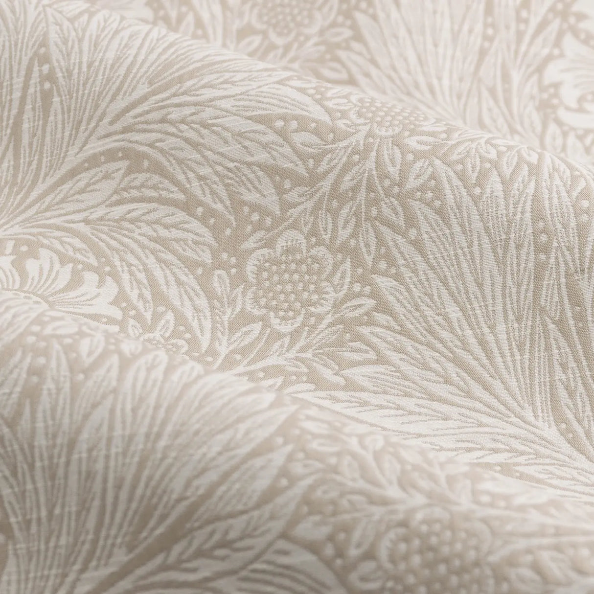 Marigold Tape Top Pencil Pleat Curtains by Morris & Co