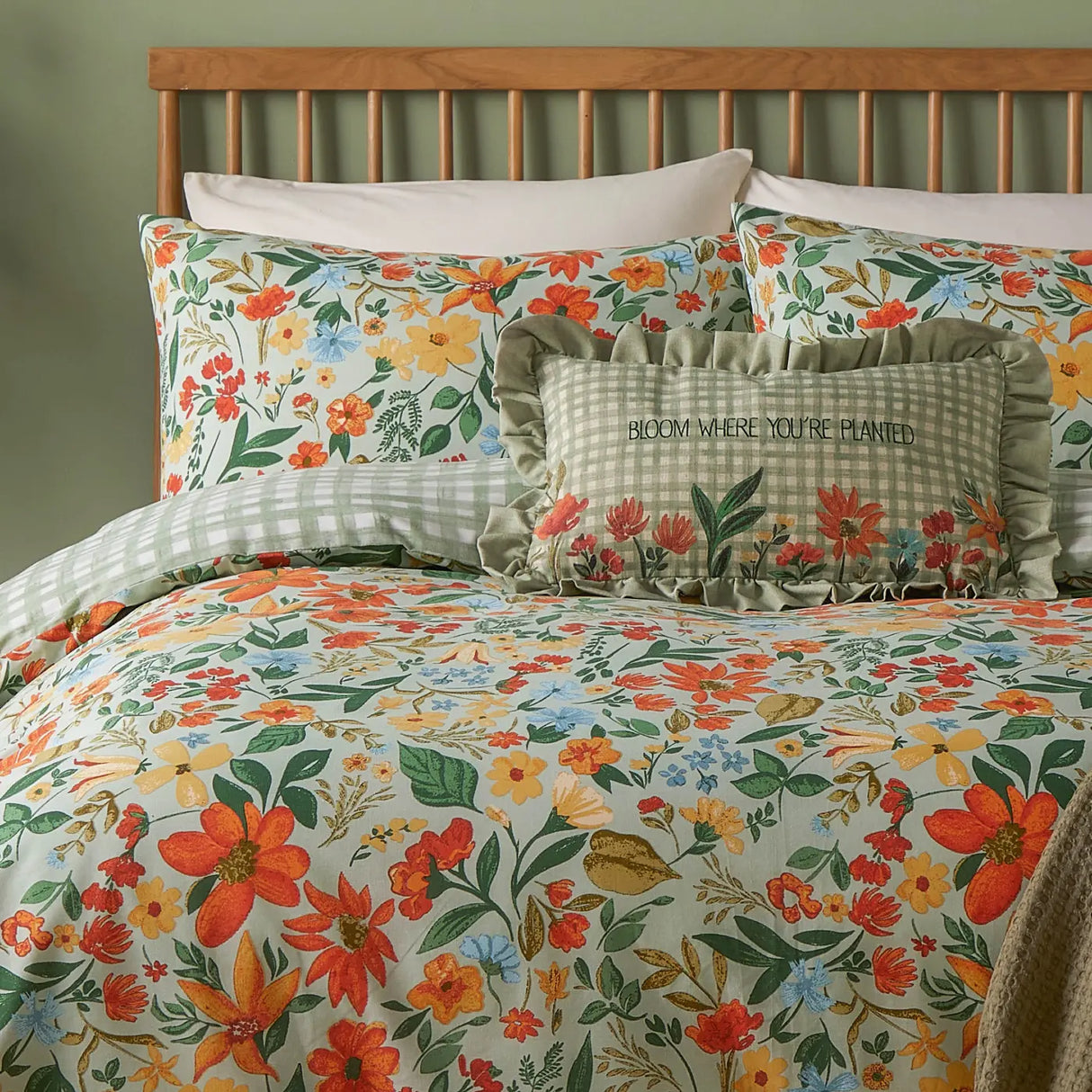 Meadow Haze Duvet Cover Set by furn.