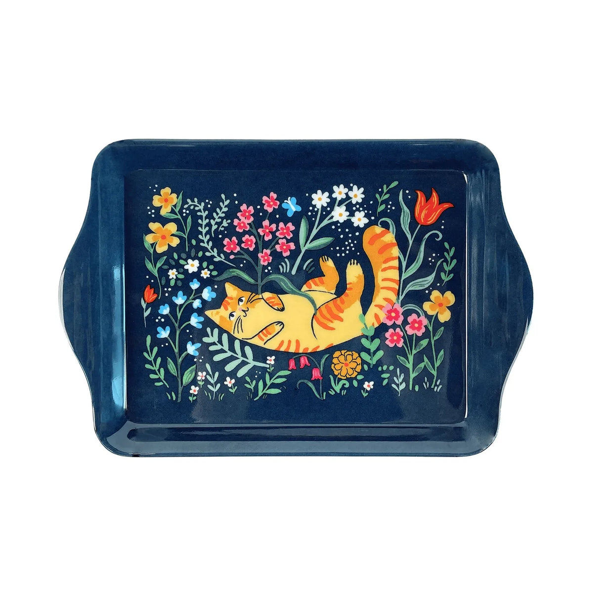 Marmalade Meadow Scatter Tray in Navy