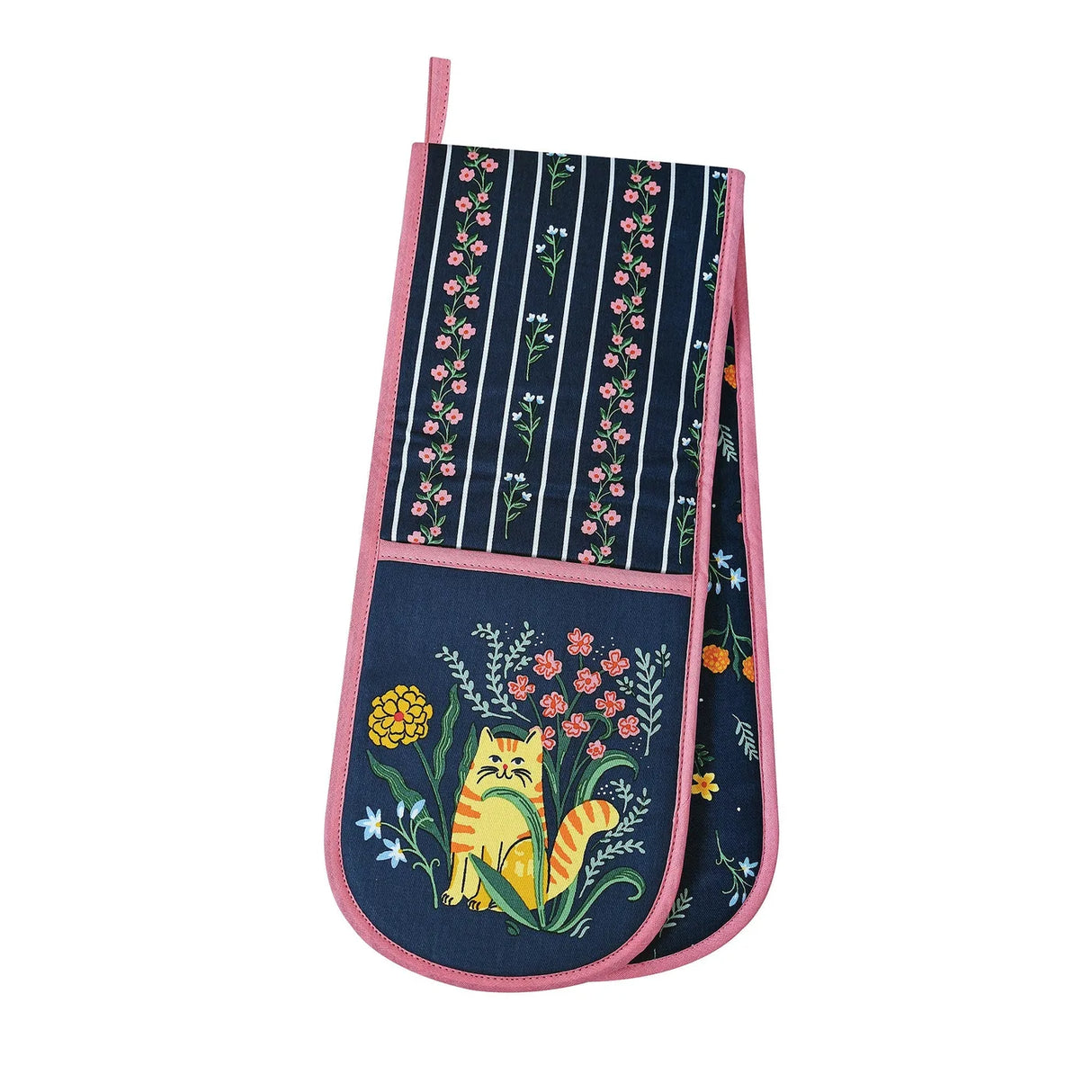 Marmalade Meadow Double Oven Glove in Navy