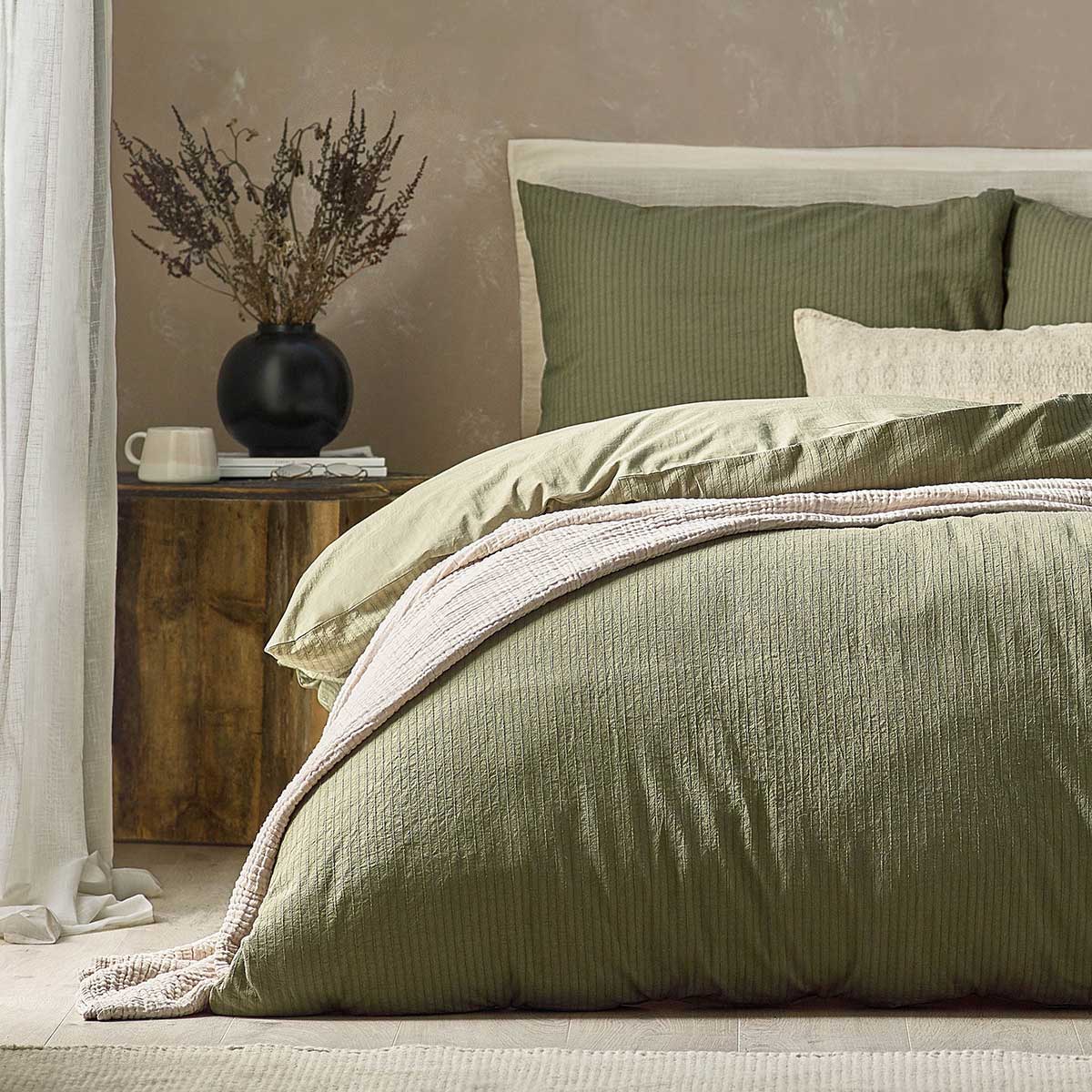 Malton Stripe Duvet Cover Set by Yard