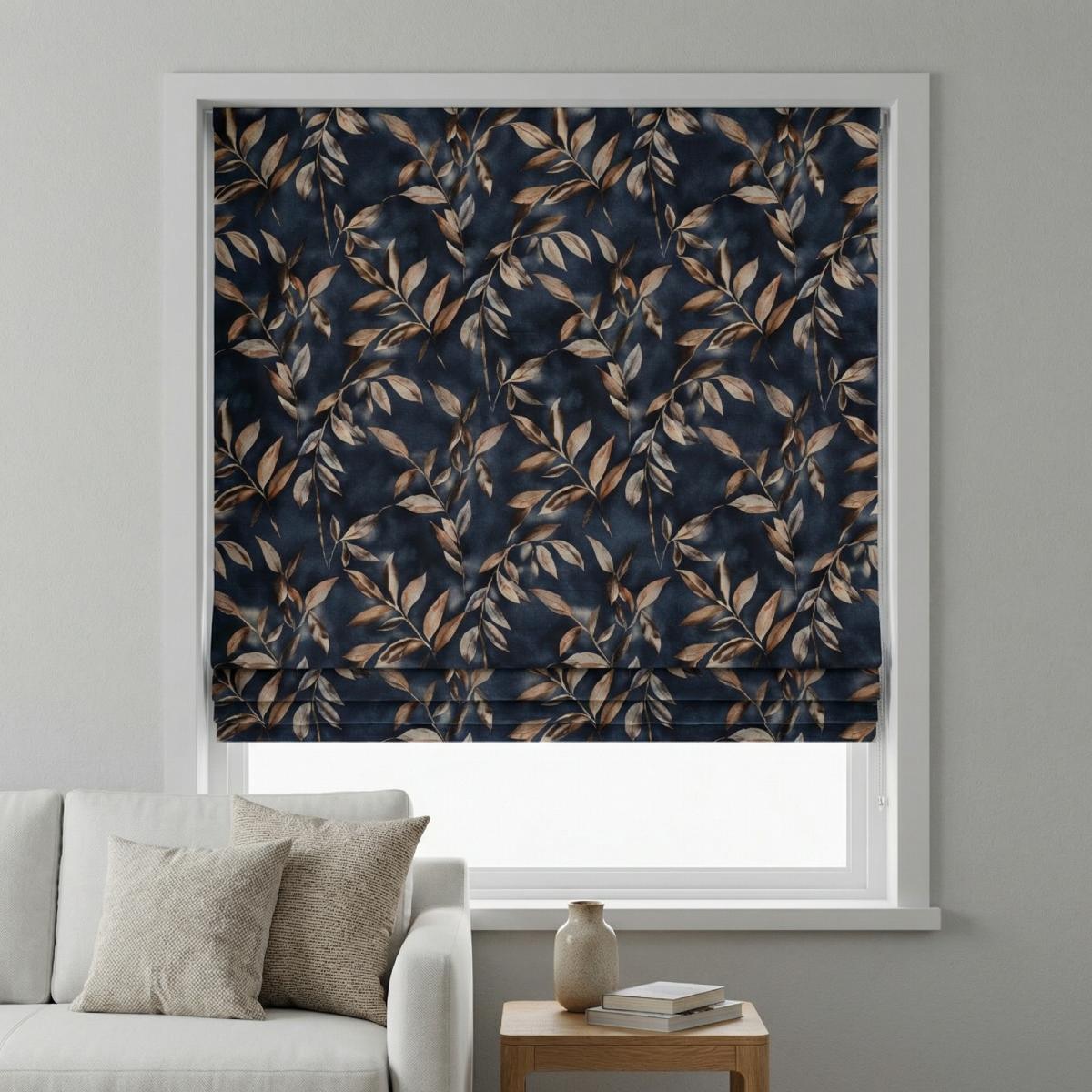 Madrid Made to Measure Roman Blind Navy