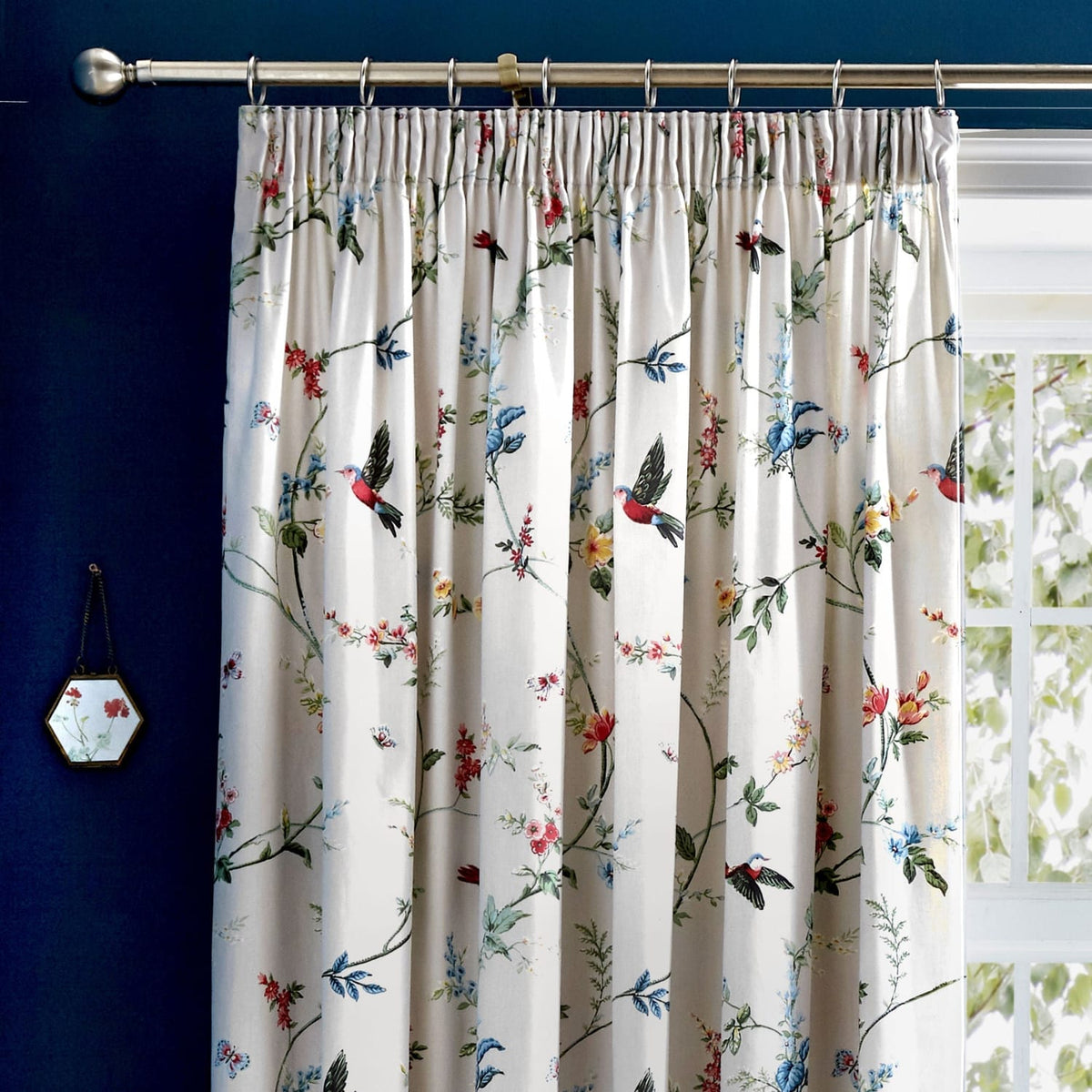 Mansfield Pencil Pleat Tape Top Curtains Light Filtering Polycotton