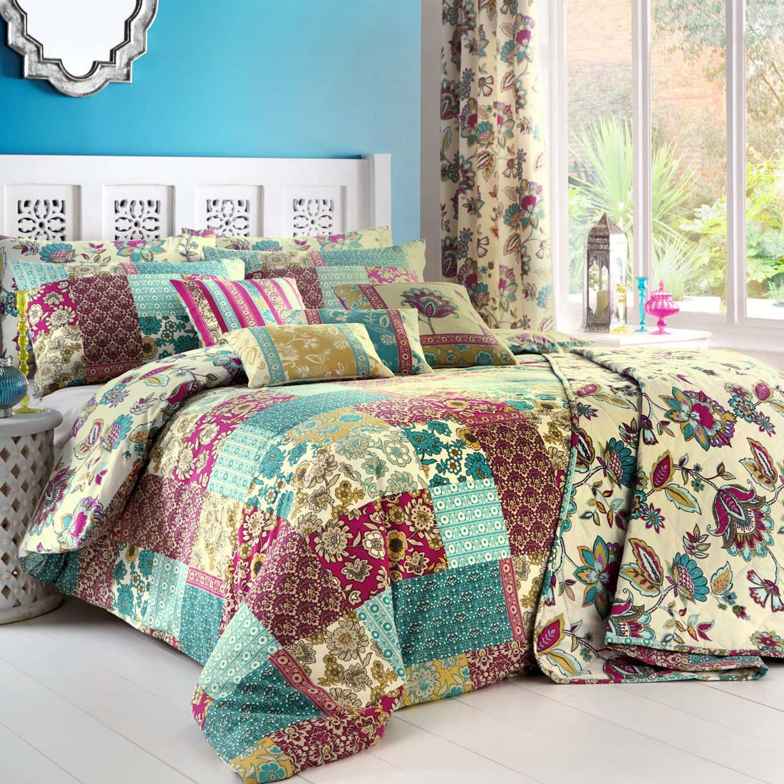Marinelli Floral Bedspread 230cm x 230cm