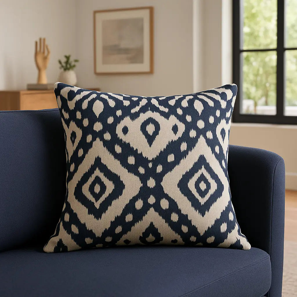 Marrakech Geometric Cushion Cover 18" x 18" (45cm x 45cm) by Sundour