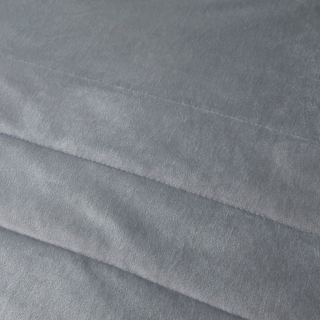 Melanie Velvet Bedspread 150cm x 220cm - Melanie Bedspread In Slate 150 X 220Cm 3