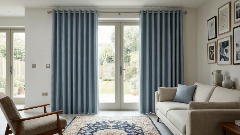 Mestre Made to Measure Curtains Soft Teal