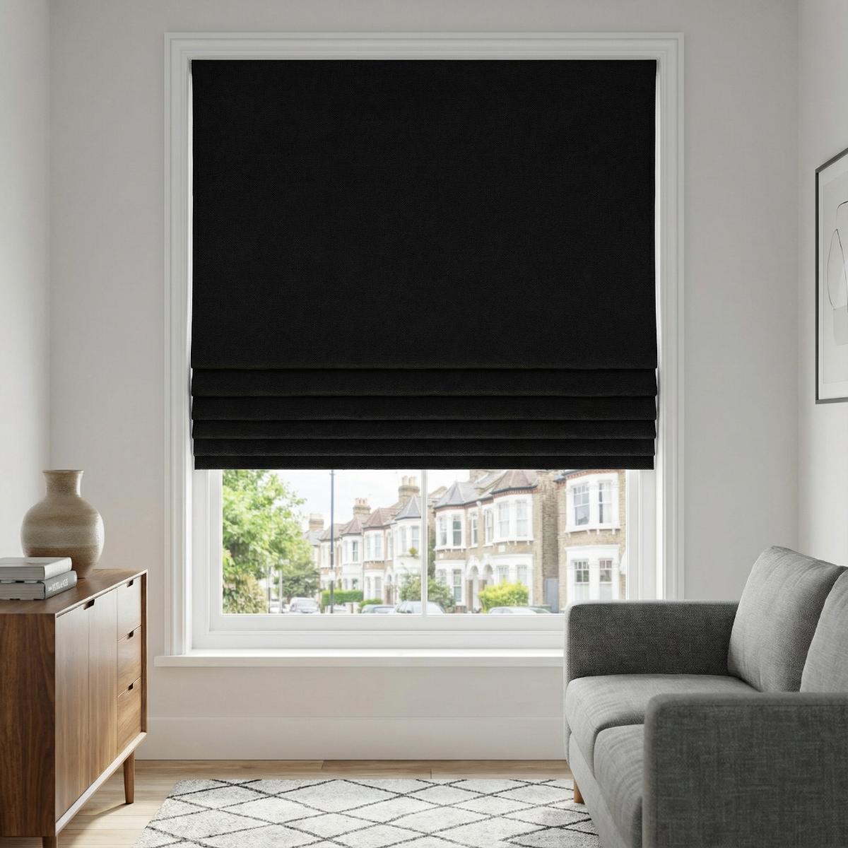 Monaco Made to Measure Roman Blind Nightfall