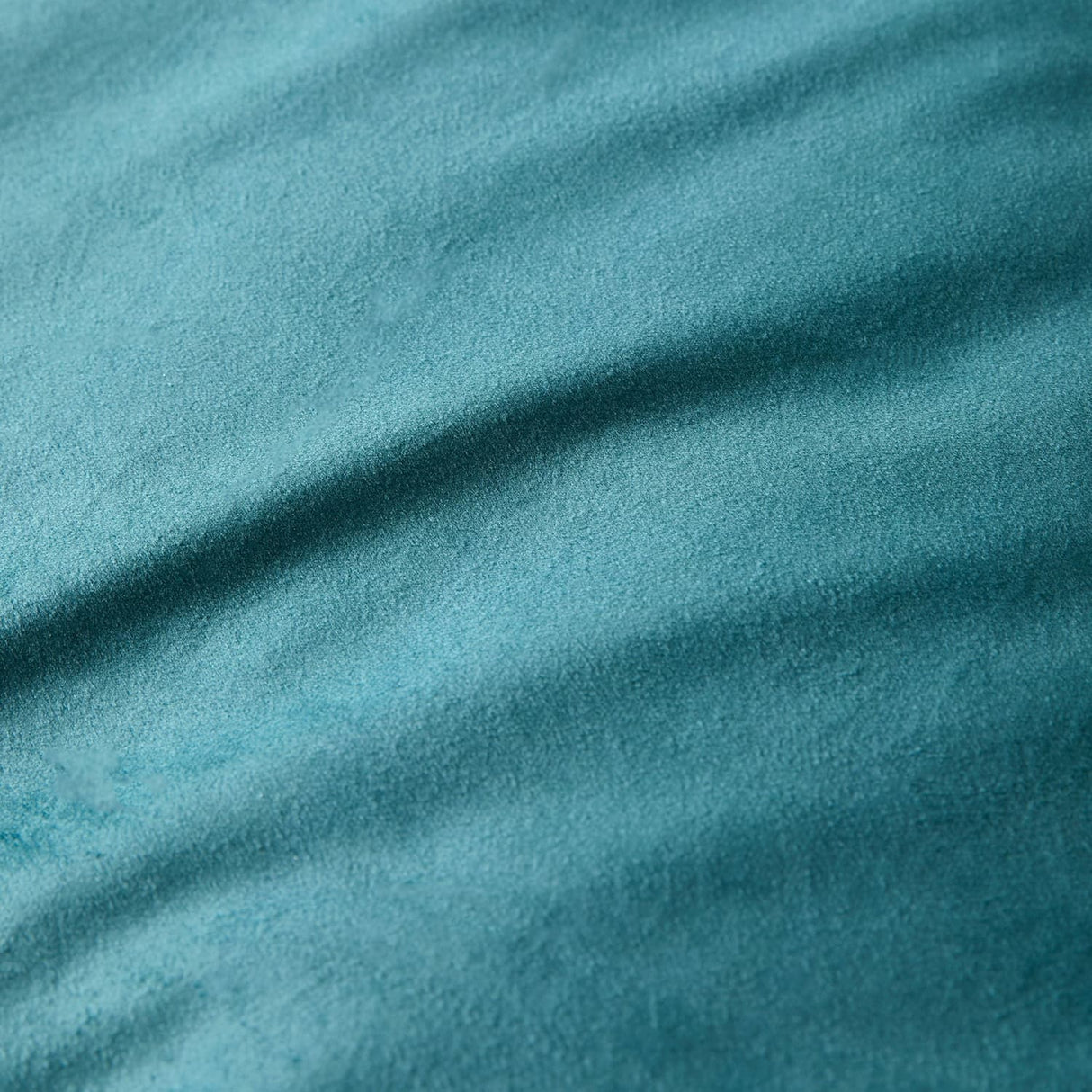 Laurence Llewelyn-Bowen Montrose Luxury Velvet Duvet Cover Set - Teal - Montrose Duvet Cover Set In Teal 3