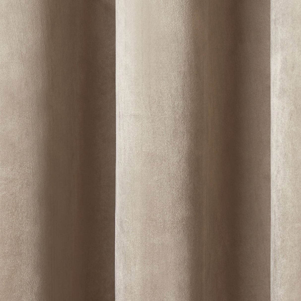 Laurence Llewelyn-Bowen Montrose Velvet Blackout Eyelet Curtains - Linen Light Filtering - Montrose Eyelet Curtains In Linen 2