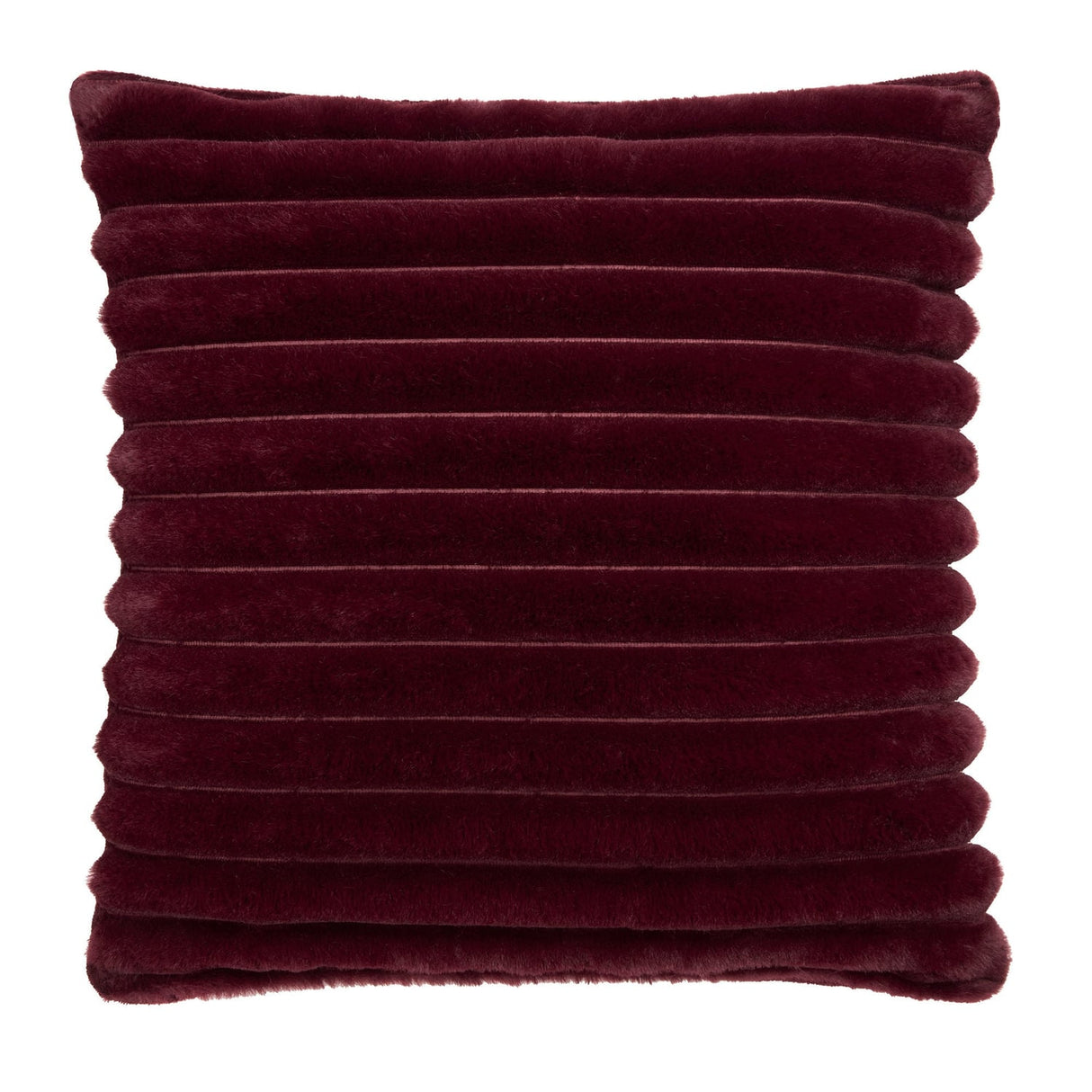 Morritz Cosy Cushion Cover 43cm x 43cm - Burgundy - Morritz Cushion In Burgundy 43 X 43Cm 2