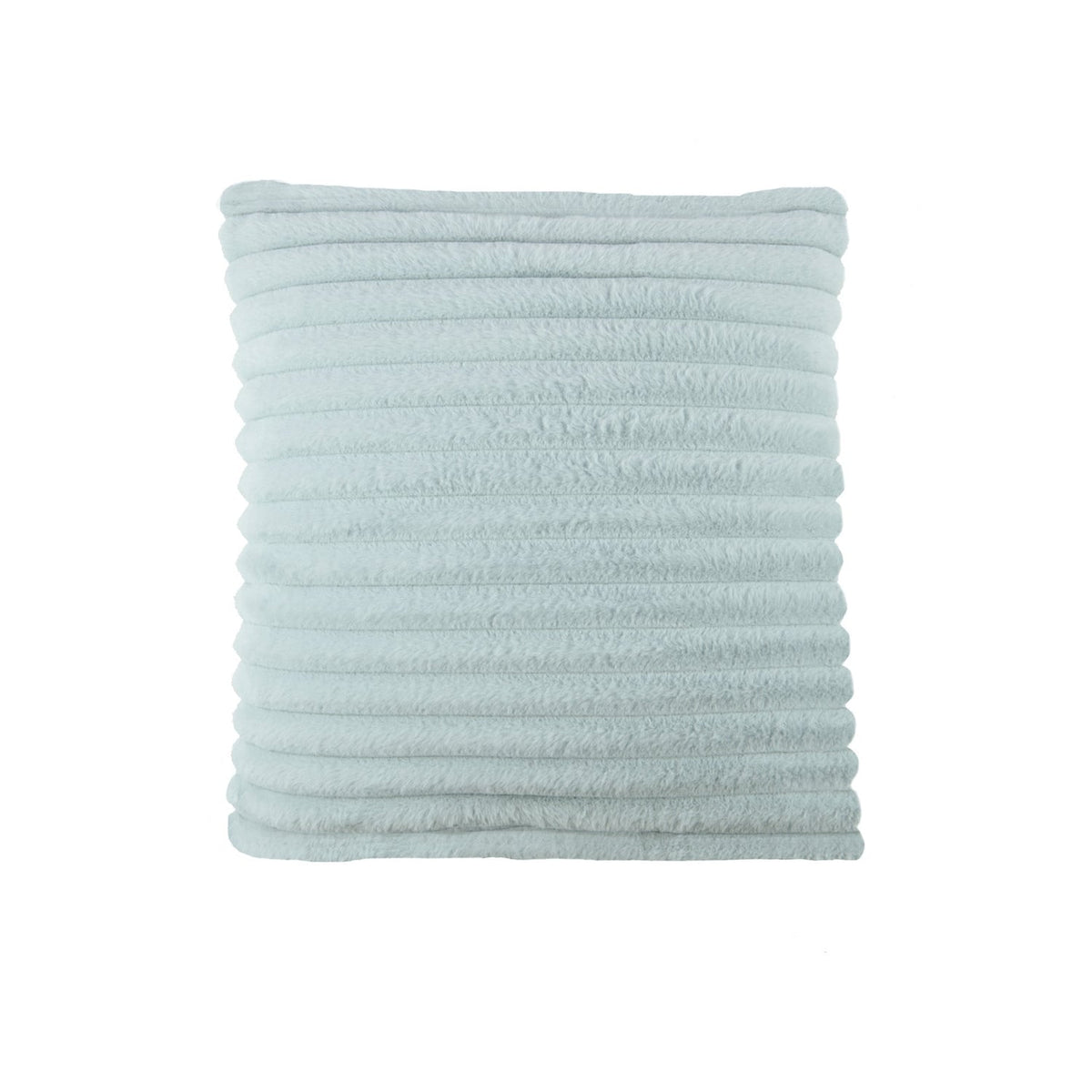 Hygge Morritz Faux Fur Cosy Cushion Cover 43cm x 43cm - Green - Morritz Cushion In Green 43 X 43Cm 3