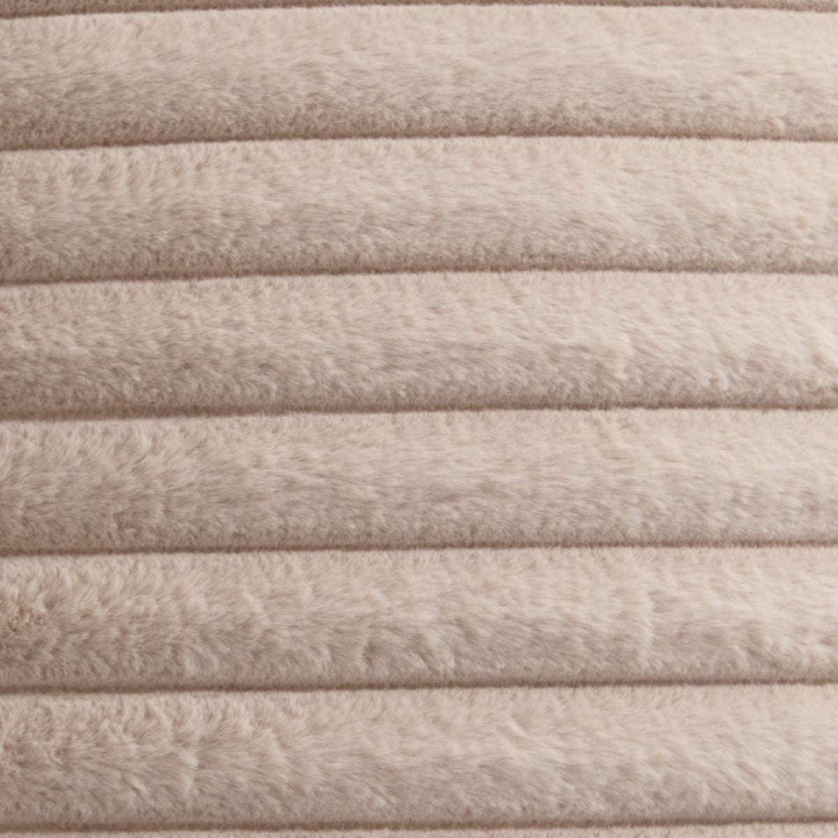 Hygge Morritz Faux Fur Cosy Cushion Cover 43cm x 43cm - Natural - Morritz Cushion In Natural 43 X 43Cm 4