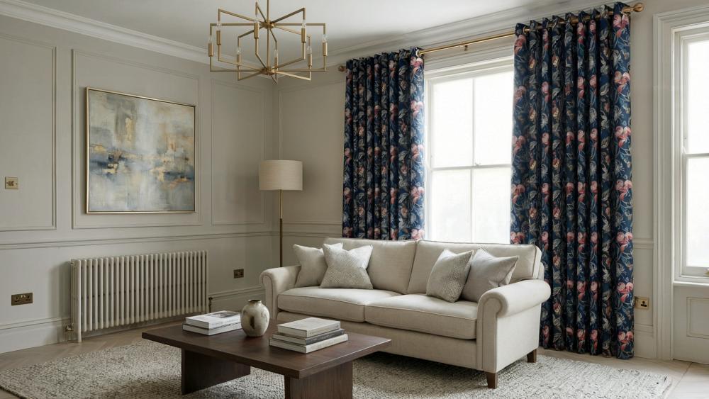 Morton Made to Measure Curtains Midnight