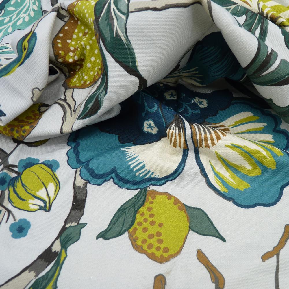 Morton Made to Measure Roman Blind Teal 2