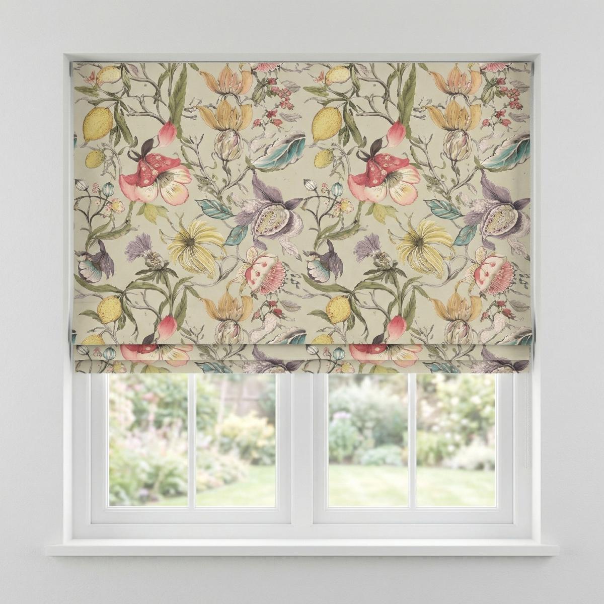 Morton Made to Measure Roman Blind Chintz
