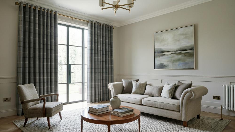 Mull Made to Measure Curtains Archer 3