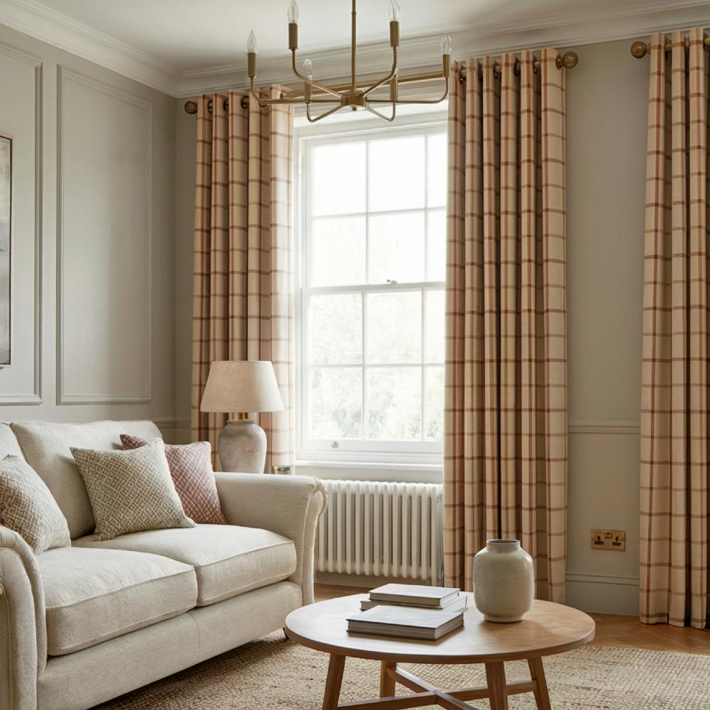 Mull Made to Measure Curtains Harvest