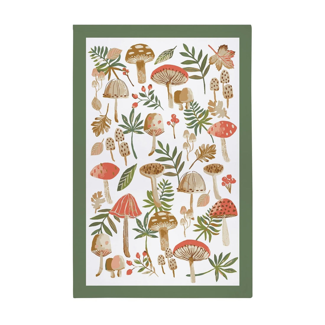 Ulster Weavers Mushrooms Tea Towel Kitchen Linen 100% Cotton