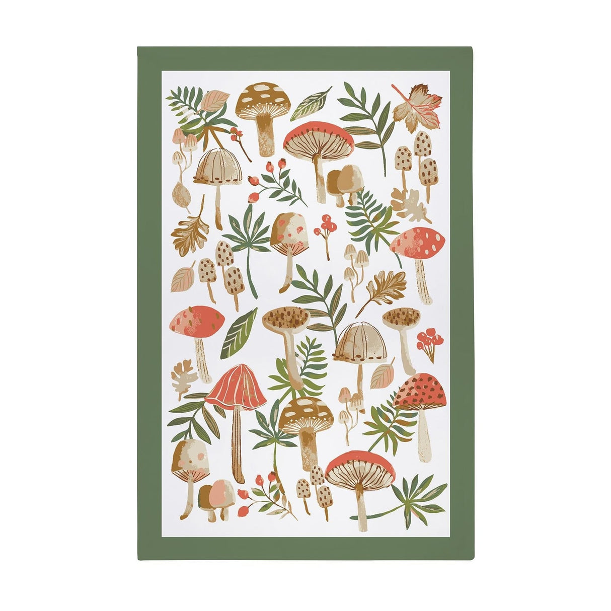 Ulster Weavers Mushrooms 100% Cotton Tea Towel Kitchen Linen