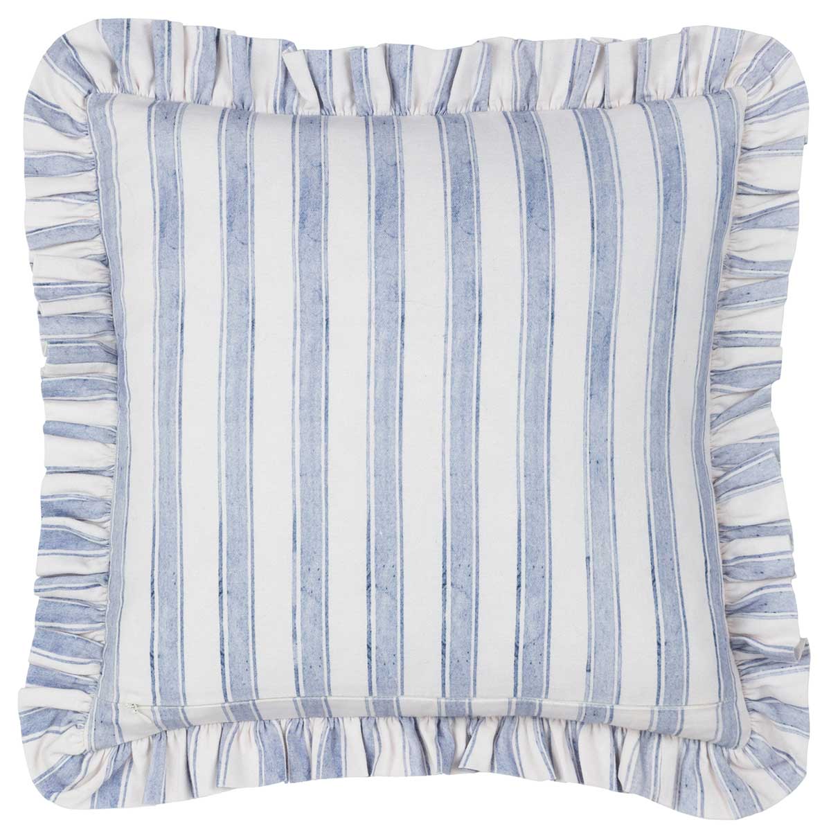 Noortje Ruffle Bow Cushion Cover / Filled Cushion 17" x 17" (43cm x 43cm) by furn. 5