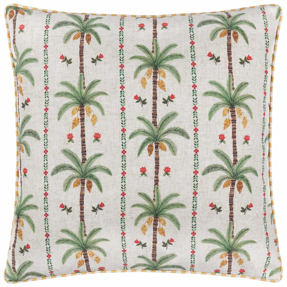 Okara Palm Cushion Cover / Filled Cushion 18" x 18" (45cm x 45cm) by Wylder Tropics 3