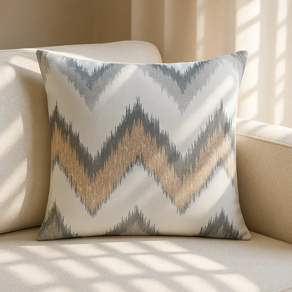 Oslo Cushion Cover Ochre 45cm x 45cm (18"x18") by Alan Symonds
