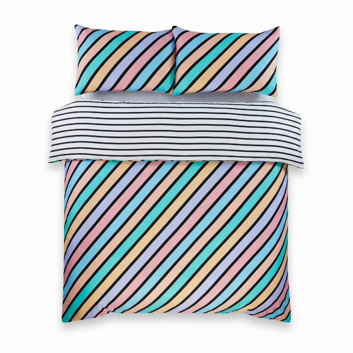 Oxford Stripe Duvet Cover Set 8