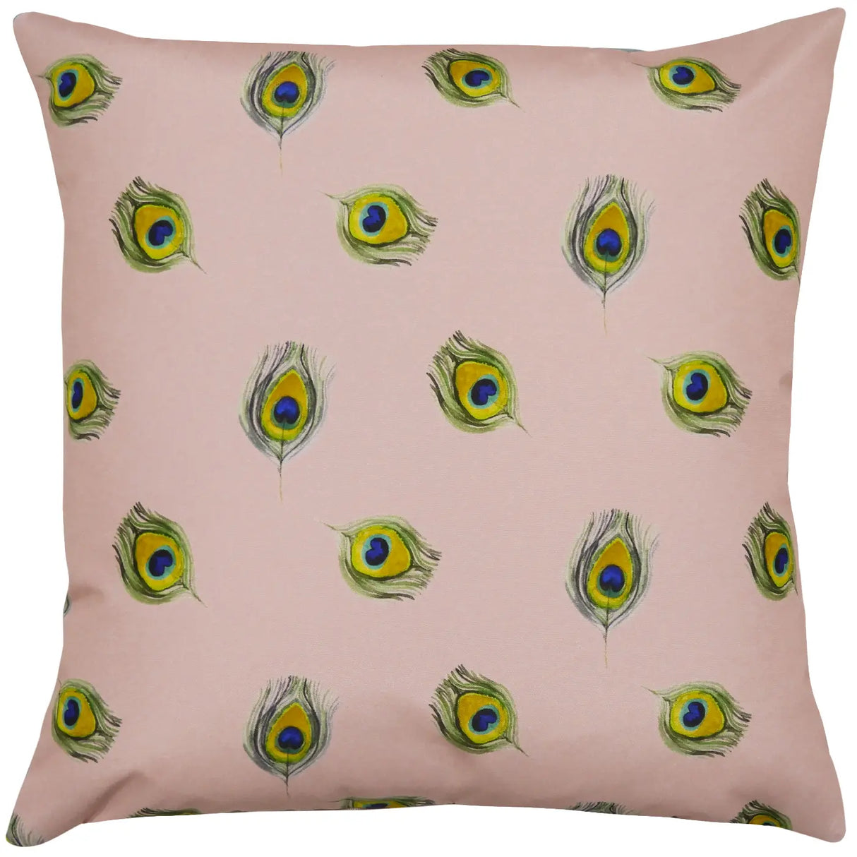 Peacock Outdoor Cushion Cover 17" x 17" by Evans Lichfield 3