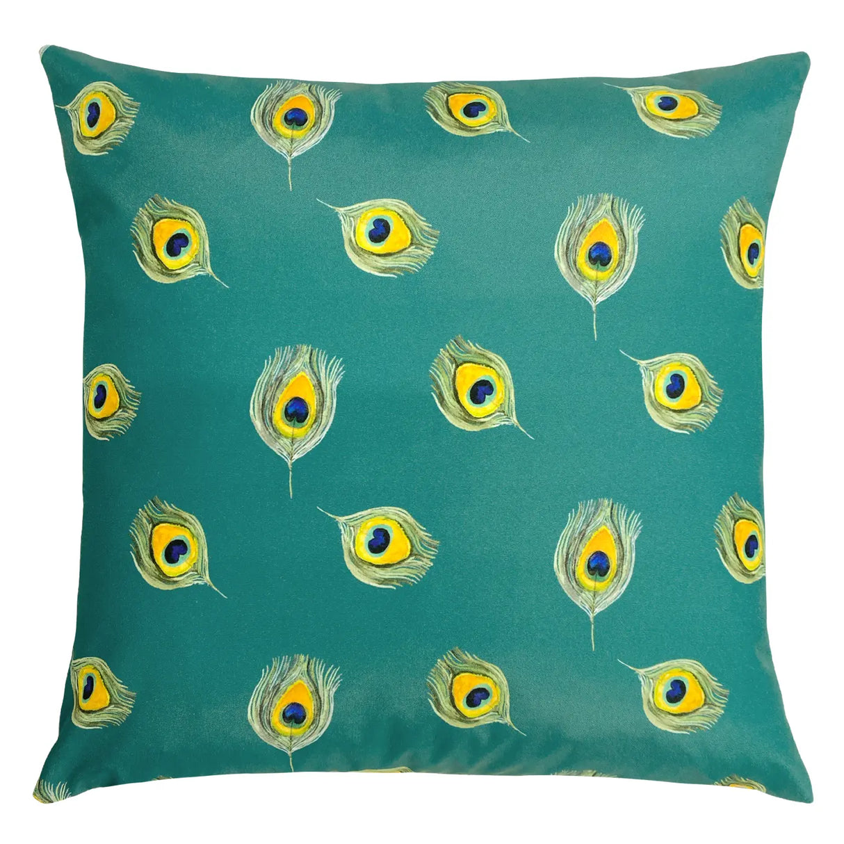 Peacock Outdoor Cushion Cover 17" x 17" by Evans Lichfield 7