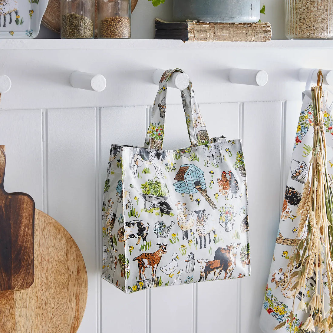 Ulster Weavers Portman Farm Farmhouse Design Small PVC Bag