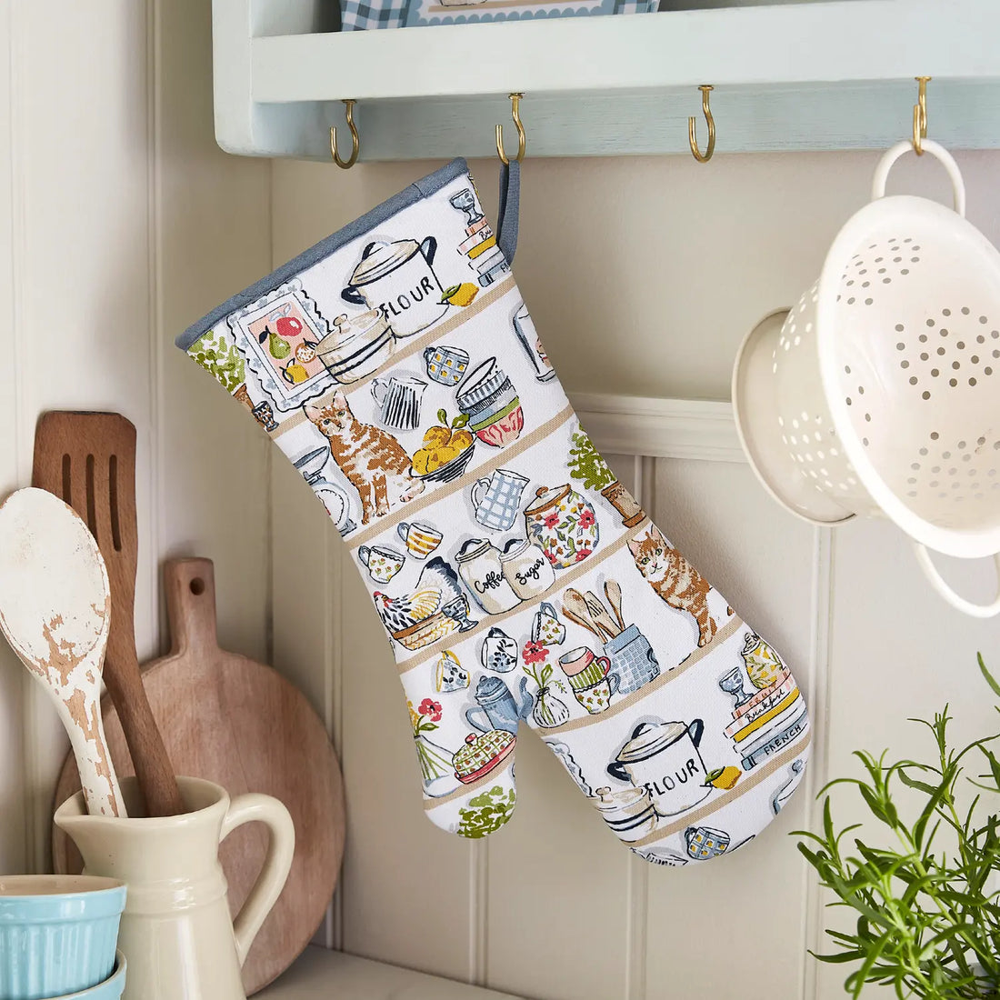 Ulster Weavers Pantry Cats Cotton Gauntlet Oven Glove