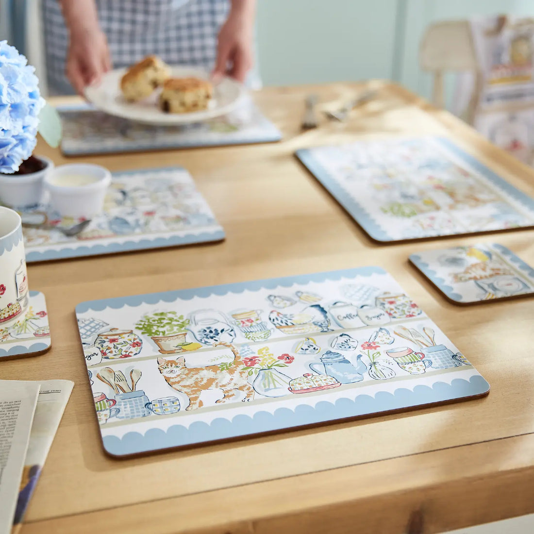 Ulster Weavers Pantry Cats Cotton Placemat 4 Pack
