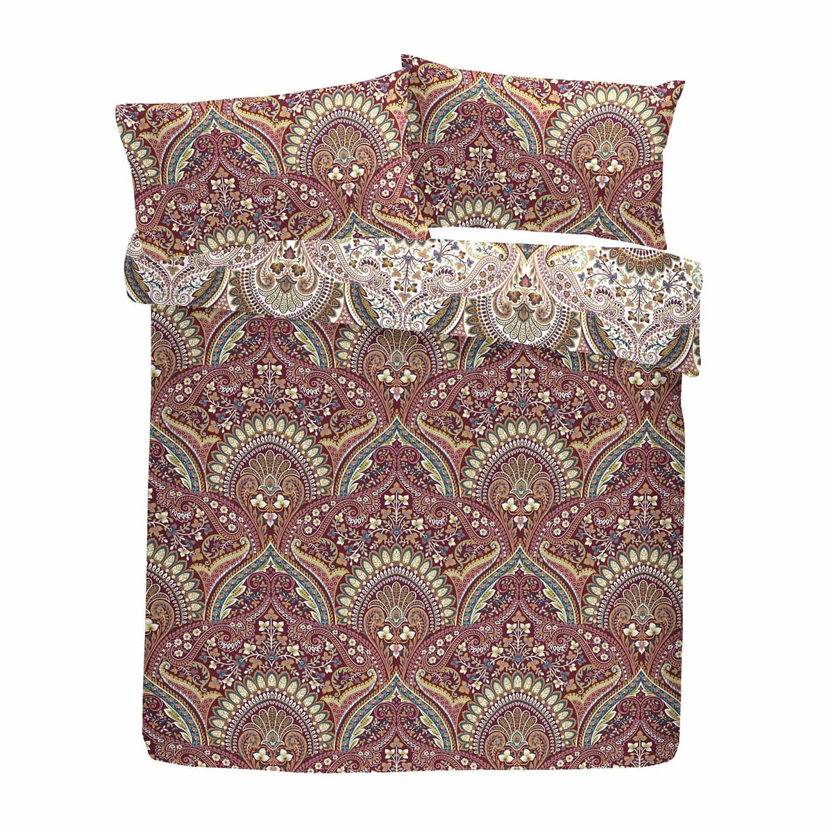 Palais Polycotton Duvet Cover Set - Multi - Palais Duvet Cover Set In Multicolour 5
