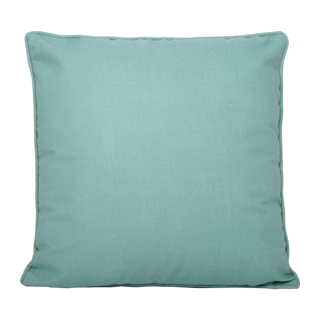 Plain Outdoor UV Resistant 100% Cotton Teal Cushion Cover 43cm x 43cm