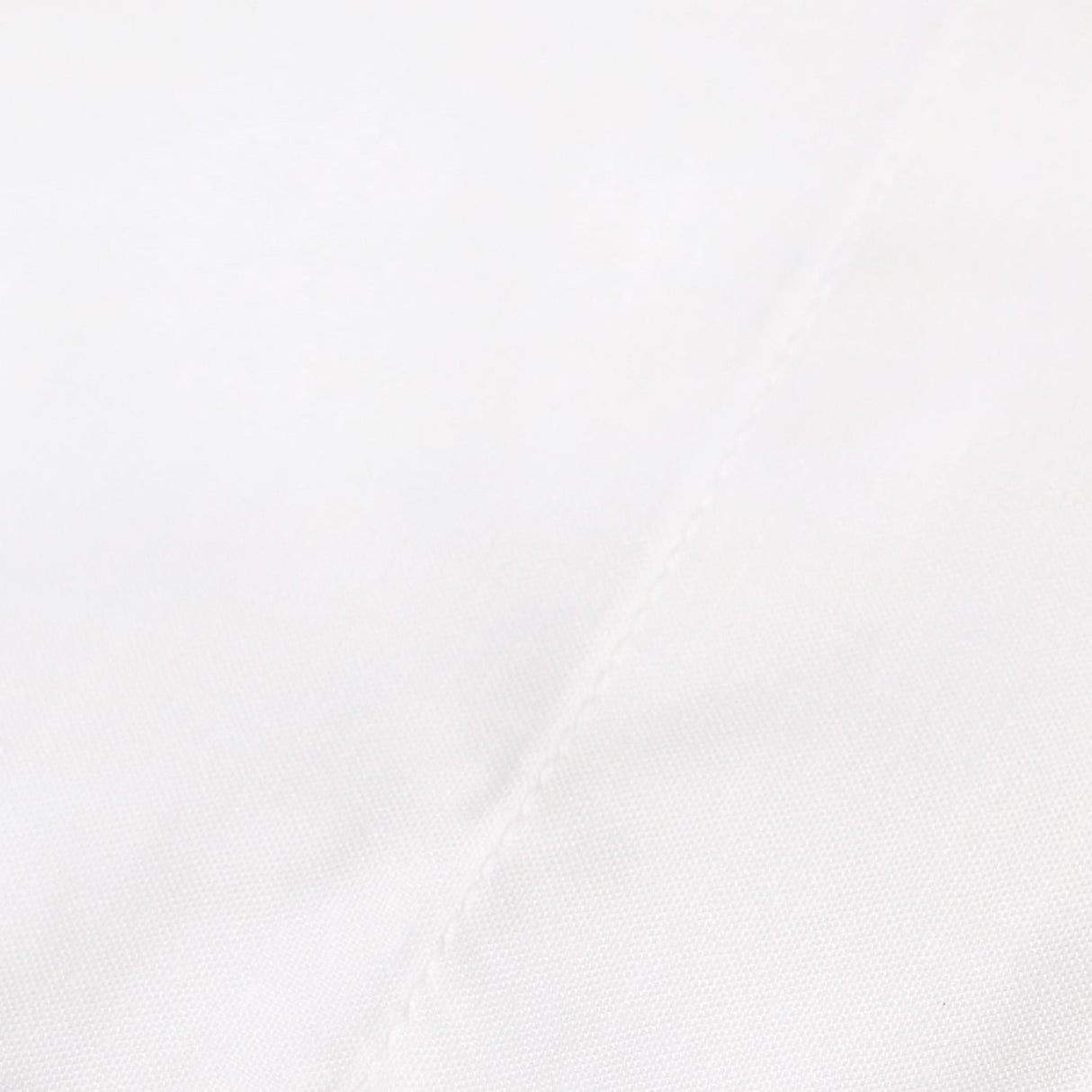 Plain Dye Polycotton Housewife Pillowcases Pair - Plain Dye Pair Of Housewife Pillowcases In White 50 X 75Cm 4