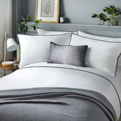 Pom Pom Grey Duvet Cover Set