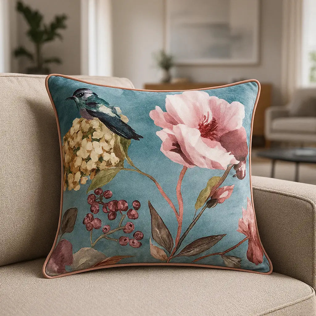 Appletree Portia Square Cushion Cover or Filled Cushion 55cm x 55cm
