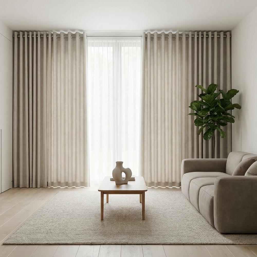Prima Oyster fabric sample