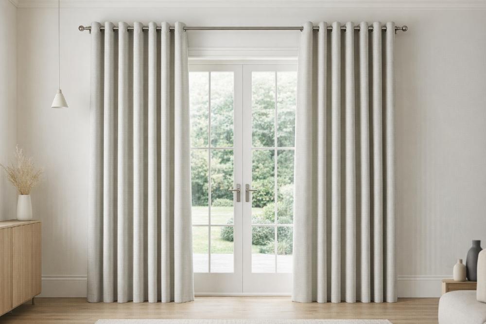 Prima Made to Measure Curtains White