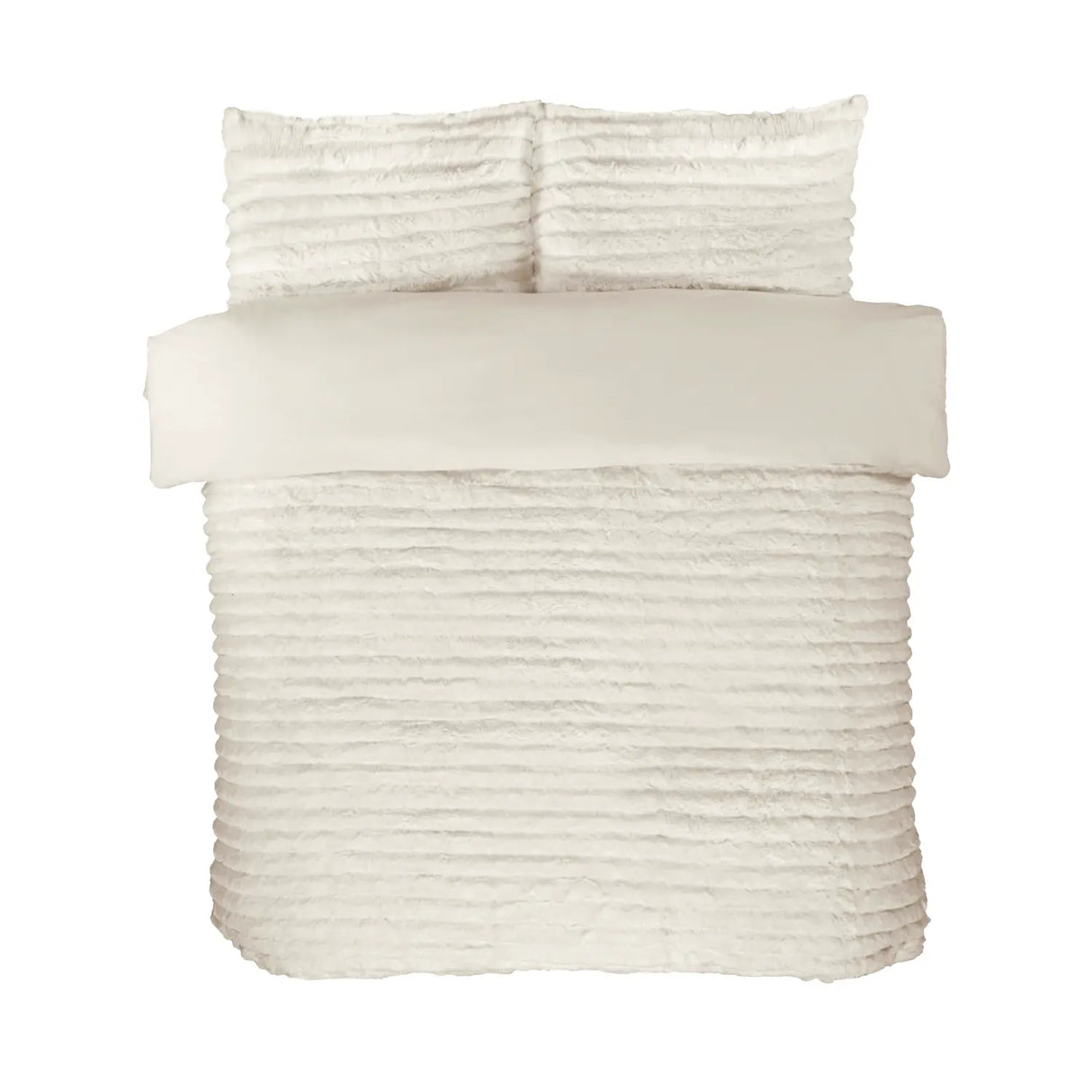 Rabbit Faux Fur Duvet Cover Set by Rapport Home