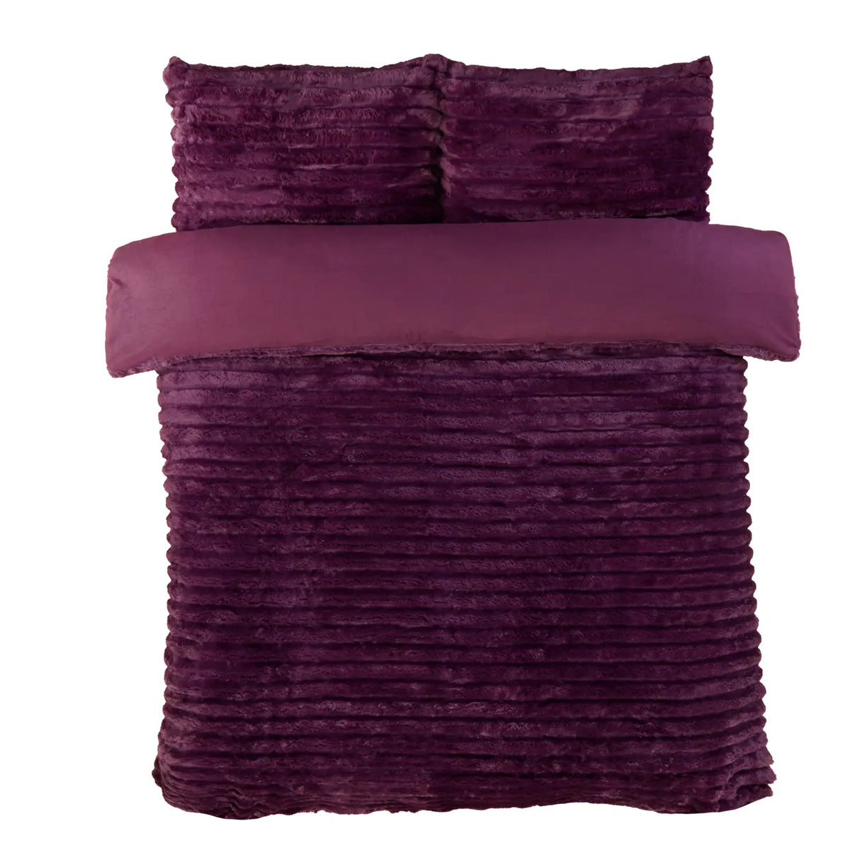 Rabbit Faux Fur Duvet Cover Set by Rapport Home