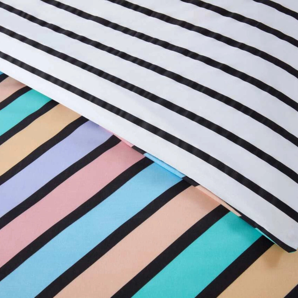 Oxford Stripe Duvet Cover Set by Rapport Home