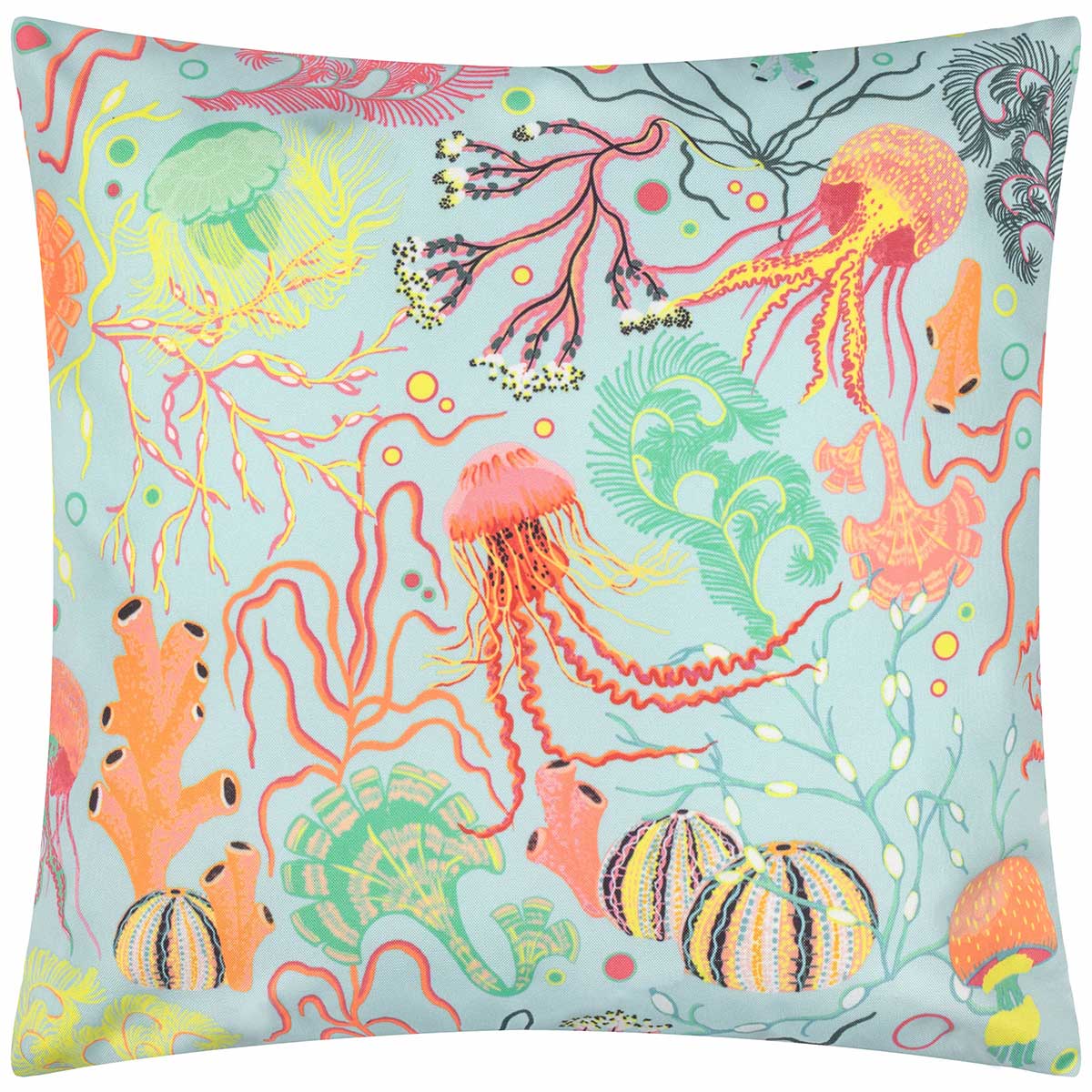 Reef Outdoor Cushion Cover / Filled Cushion 18" x 18" (45cm x 45cm) by furn. 4