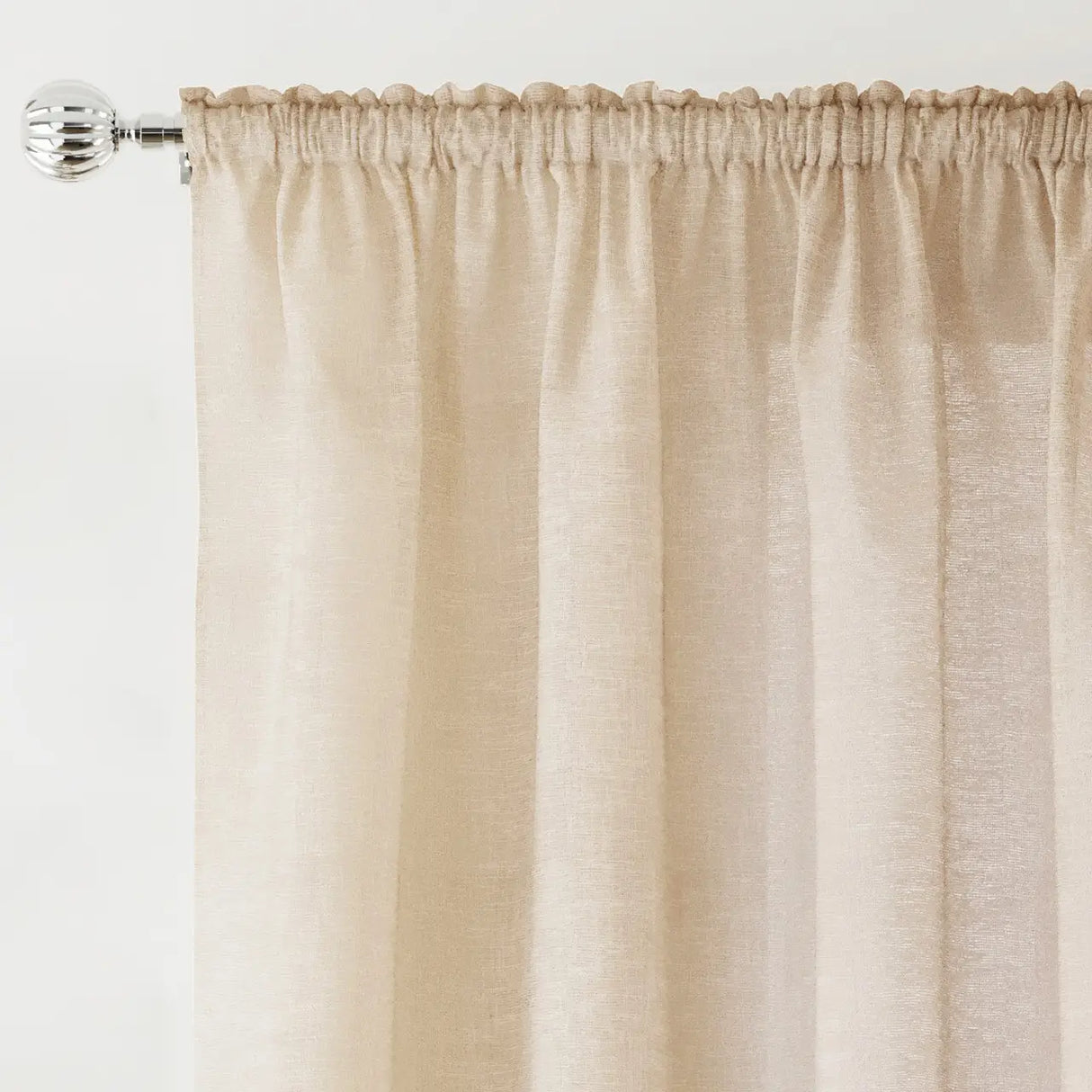 Rhodes Voile Curtain Panel by Enhanced Living